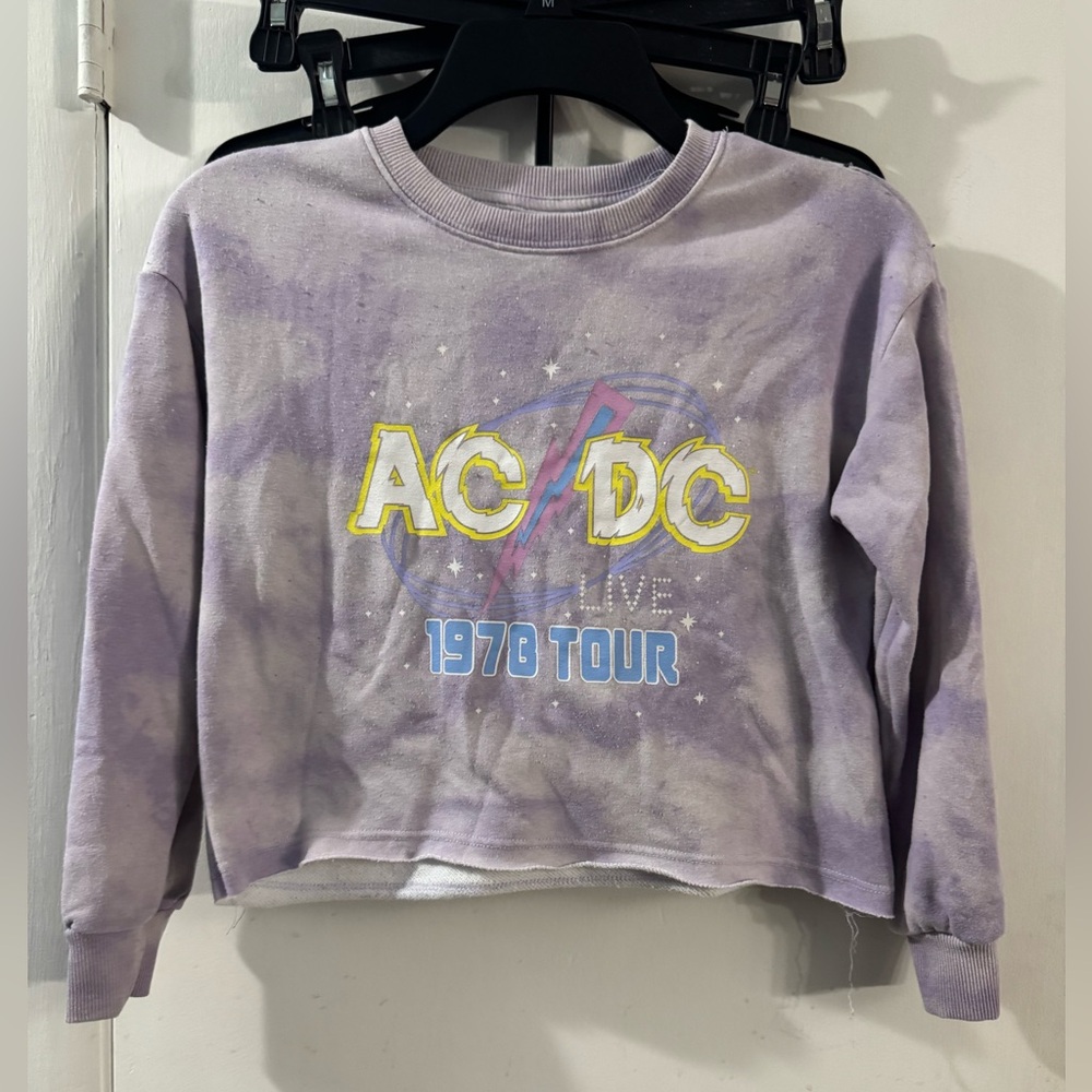 AC/DC Size 7/8 Sweatshirt